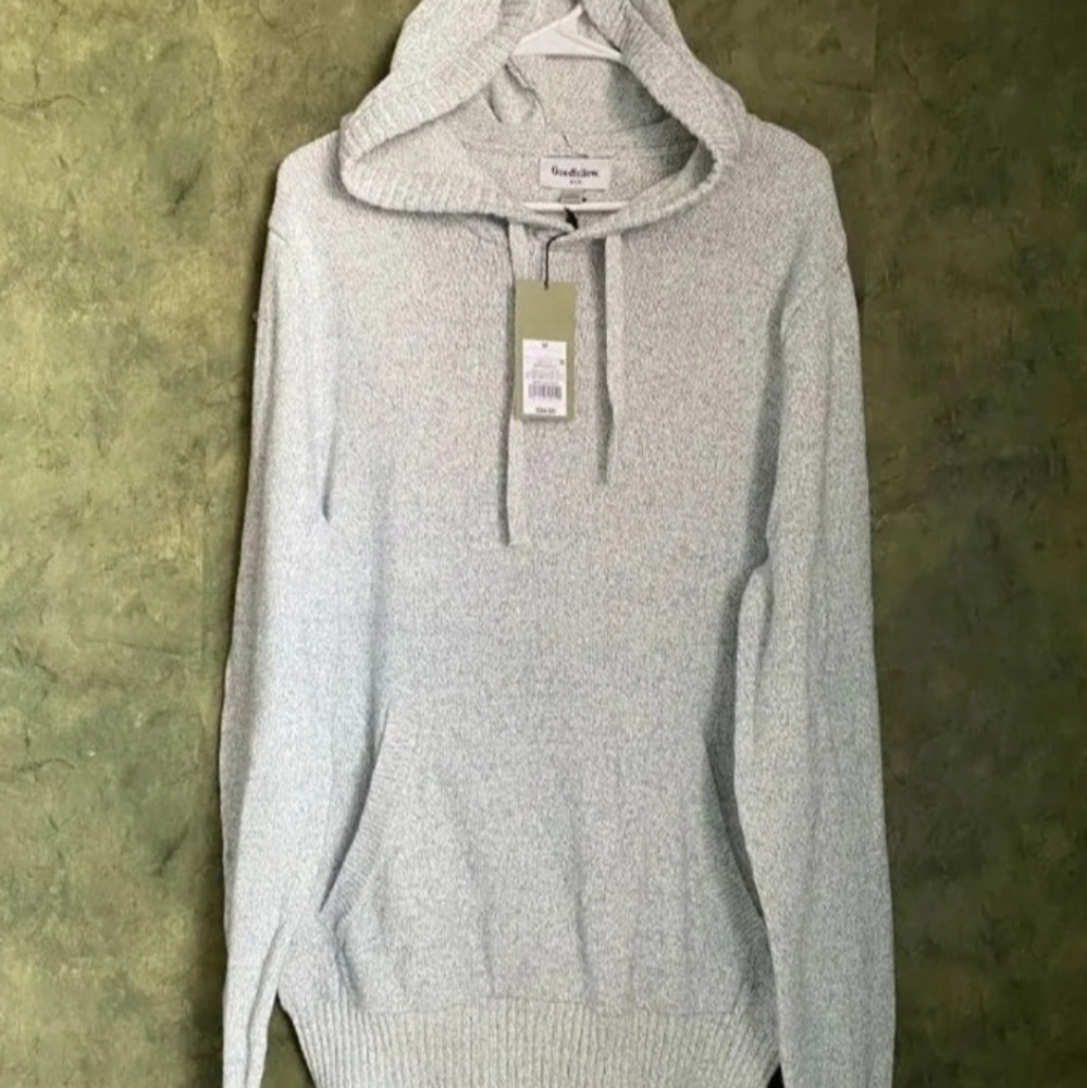 Light Weight Crew Neck Sweater Hoodie